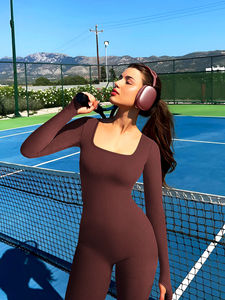 Conjunto de ropa activa de alta calidad para mujer, ropa de gimnasio, conjuntos de Yoga de 2 piezas, conjunto de gimnasio y Fitness - Product Image 3