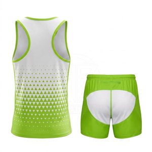 Uniforme de Atletismo para Hombre en Poliéster de Último Diseño, Ropa de Práctica, Uniforme Deportivo Personalizado para Equipos de Atletismo - Product Image 2