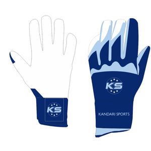 Gants de baseball à la frappe personnalisés Nouvelle conception de gants de sport en cuir synthétique de taille personnalisée avec impression de couleur et de logo - Product Image 1