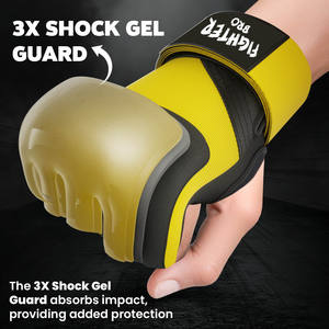 Guantes de Boxeo de Neopreno con Protección de Nudillos para Muay Thai, Entrenamiento de Sparring, Guantes de Boxeo con Protección de Nudillos de Neopreno - Product Image 4