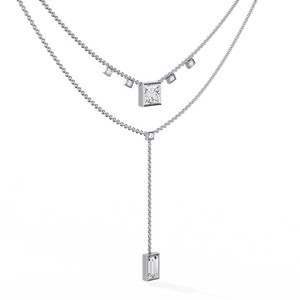 Collar de Oro de 18K con Diamante Cultivado en Laboratorio, Hermoso Accesorio para Damas - Product Image 5