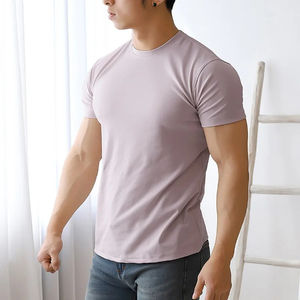 Camiseta Deportiva de Compresión para Hombre, de Secado Rápido, Ajustada, Elástica, Informal, de Manga Corta, para Gimnasio, Fitness, Entrenamiento - Product Image 4