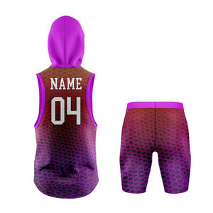 Conjuntos de Uniformes de Fútbol Americano 7v7 con Capucha, Personalizables con Sublimación Impresa, Uniformes Transpirables 100% Poliéster para Hombre - Product Image 2