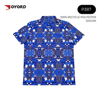 Kaos Polo Golf Premium Pria 4-Way Stretch Cepat Kering UPF 50 Penyerap Keringat Cetak Sublimasi Logo Kustom OEM