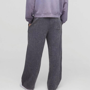 กางเกงโอเวอร์ไซส์ลำลองสำหรับผู้ชายกางเกงซักง่ายกางเกงทรงหลวมขากว้างน้ำหนักเบา - Product Image 2