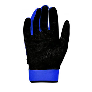 Gants de baseball à doigts entiers, bleu noir, synthétiques, respirants, à enfiler, pour droitier, homme, toutes saisons - Product Image 3