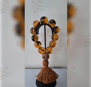 Elegante guirnalda de resina con cuentas tessel diseño guirnalda decorativa para bodas en casa y tendencias de decoración festiva - Product Image 1