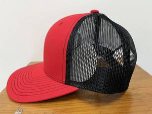 Rouge/noir Vietnam Made Real 112 forme vierge camionneur maille casquette de sport Polyester été Style occidental Ski chapeaux - Product Image 3