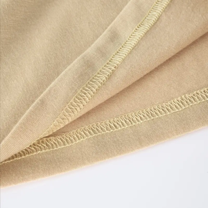 Camiseta de algodón de ajuste regular para mujer, Camiseta clásica de ejercicio con logotipo personalizado, estilo informal de punto, venta al por mayor - Product Image 4