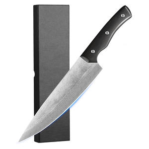 มีดทำครัวสแตนเลสเกรดอาหารมีดทำครัวด้ามจับสีดำมีดทำครัวของซันโตกุสำหรับเชฟที่บ้าน - Product Image 6