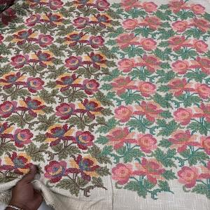 Fabricante y exportador de telas bordadas de algodón de primera calidad, venta al por mayor, textil suave hecho a mano para vestidos, prendas de vestir y decoración del hogar - Product Image 3