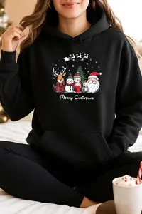 Étiquette de vêtement tissée personnalisée pour l'hiver avec fermeture éclair et tissu polaire pour hommes - Product Image 3