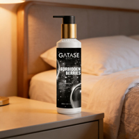 Lait corporel parfumé floral Gatase Iris, crème hydratante et lissante en profondeur pour peaux sèches, parfum longue durée