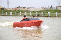 Kinocean 15ft nouveau design Mini bateau de Jet Ski/Yacht de Cruiser de vitesse avec entièrement soudé