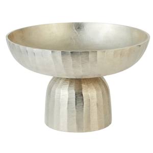 Wholesale Hand Hammered Nickel Plated Aluminium Chocolate Bowl Modern Decorative Metal <b>Sweets</b> Serving Bowl For Hotel Supply - Product Image 3