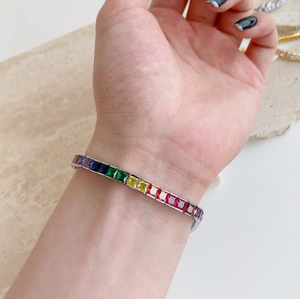 Charmes Hip Hop en Or avec Moissanite de Coupe Princesse Colorée de Style Dessin Animé pour Anniversaire, Fiançailles, Mariage, Fête, Unisexe - Product Image 3