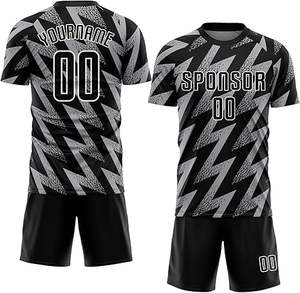 ชุดเสื้อฟุตบอลแบบระเหิดชื่อและหมายเลขชุดทีมกีฬาผลิตตามสั่ง - Product Image 3