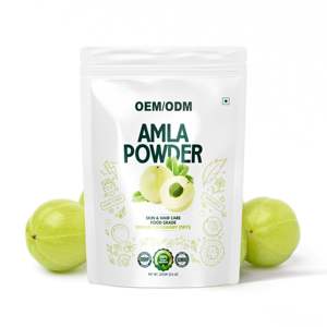 Polvo de Amla, Polvo de Grosella Espinosa India 100% Puro para el Cuidado del Cabello y la Piel, Fuente Rica en Vitamina C, Refuerza el Sistema Inmunitario - Product Image 1