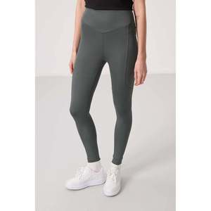 Leggings pour femmes Tommylife en polyester, coupe standard, extensibles et performants - 94666 Noir - Anthracite - Product Image 3