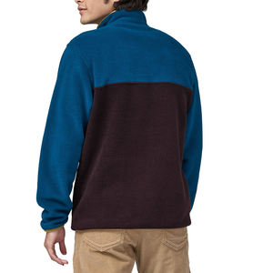 Pull-over décontracté en gros OEM avec fermeture éclair, pull en molleton personnalisé pour homme en coton, demi-zip, molleton respirant, pulls pour homme - Product Image 3