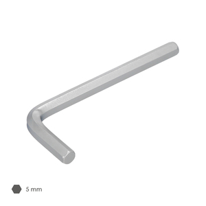 Chiave Allen Standard in Acciaio Cromo Vanadio Professionale 5,0 mm. - Product Image 3