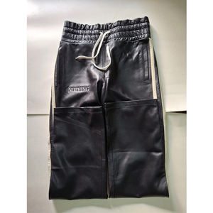 กางเกงหนังสำหรับผู้ชายน้ำหนักเบาออกแบบโลโก้ได้ตามต้องการ - Product Image 4