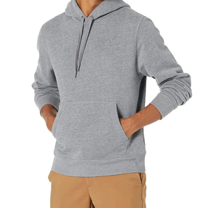 100% Cotton Solid Winter Blank <b>Thick</b> <b>Fleece</b> Heavy Weight Oversized Custom Print Logo Men's Hoodies & Sweatshirts Thermal - Product Image 3