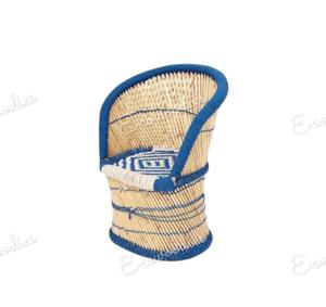 Sarkanda เก้าอี้ชิ้นเดียวหลากสีสำหรับห้องนั่งเล่นสวนทำจากไม้ไผ่สานแบบดั้งเดิมเป็นมิตรกับสิ่งแวดล้อม - Product Image 3