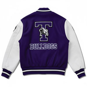 เสื้อแจ็คเก็ตวาร์ซิตี้ผู้ชายแบบลำลองสั่งทำพิเศษ คอตั้ง คุณภาพพรีเมียม มีให้เลือกหลายสี - Product Image 2