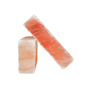 กระเบื้องอิฐก้อนเกลือหิมาลัยสีชมพูธรรมชาติสีขาวปูผนังห้อง - Product Image 1