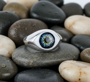 แหวนชั้นดีเคลือบสีเงินสไตล์โบโฮสำหรับผู้หญิงสำหรับงานแต่งงานงานปาร์ตี้925 - Product Image 6