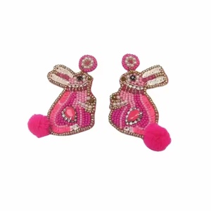 Boucles d'oreilles pendantes colorées de qualité supérieure avec motif de paillettes arc-en-ciel pour femmes, bijoux bohèmes pour mariage et fête - Product Image 5