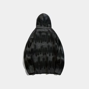 Servicio OEM Los más vendidos Unisex Tie-Dyed Pullover Hoodie Custom Hombres y mujeres de gran tamaño Sudadera hecha de lana lavada - Product Image 5