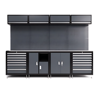 Armoire métallique d'atelier de voiture de service OEM armoire à outils en tôle laminée à froid armoire de rangement de garage établi pour le stockage sur le lieu de travail