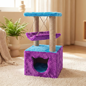 Amistar CatJoy Classic – Arbre à chat multi-niveaux en jute écologique, aire de jeux durable et sécurisée pour chats de toutes tailles - Product Image 3