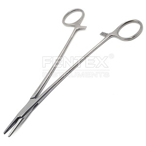 Portaagujas Mayo Hegar de acero inoxidable, instrumento dental Manual para uso médico veterinario y dental - Product Image 1