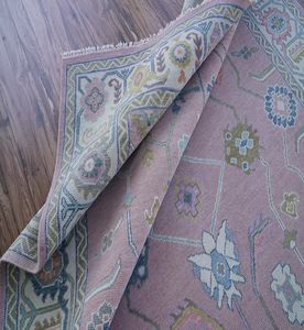 100% qualité d'exportation prix usine tapis de haute qualité tricoté à la main persan Oushak produits les plus vendus - Product Image 4