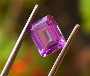 Lab Alexandrite Octagon Cut Piedra preciosa suelta para joyería 14X12mm a 20X15mm Tamaños Corte facetado Alexandrite - Product Image 4