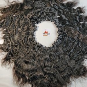 Venta al por mayor 100% color natural negro vietnamita tejido sin procesar para las mujeres recto y cuerpo ondulado estilos extensiones de cabello humano - Product Image 6