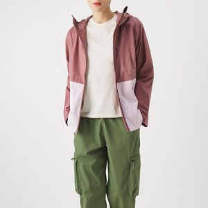 Veste coupe-vent en tricot pour femme, hiver, haute qualité, 100% nylon, légère, fermeture éclair intégrale, tissu polaire - Product Image 4