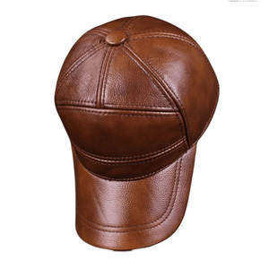 Las mejores gorras de cuero de moda para hombres y mujeres/gorras de cuero de nuevo diseño a prueba de viento y transpirables - Product Image 4