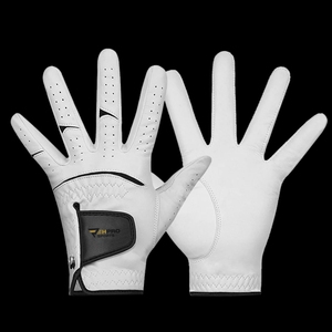 Guantes de Golf de Piel Cabretta Premium para Hombre, Mano Izquierda, Ligeros, Dedos Completos, Correa de Muñeca Ajustable con Cierre de Gancho y Bucle - Product Image 2