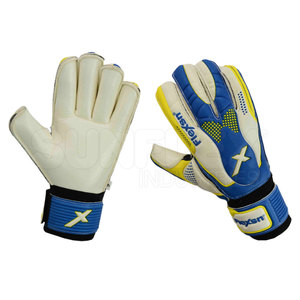 Guantes de portero de cuero y látex de alta calidad más vendidos con diseño de logotipo personalizado Nuevo equipo deportivo para adultos - Product Image 1
