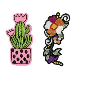 Customized 3D Dress Embroidered Badge Heat <b>Transfer</b> <b>Iron</b> <b>on</b> Custom Logo Embroidery Patch for Clothes Twill fabric flags patches - Product Image 3