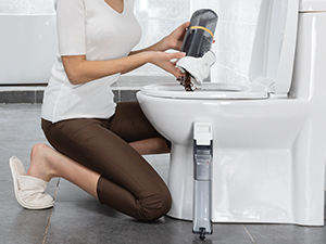 Aspirateur sans fil humide et sec Liberbot F10 Ultra, autonomie de 60 minutes, filtre HEPA autonettoyant, nettoyeur de sol sans sac - Product Image 6