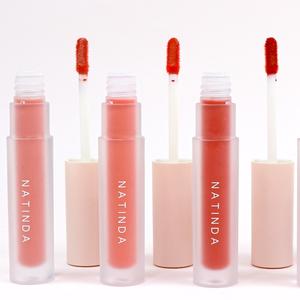 Tinte de terciopelo mate 02 Romance Leading Lady 3G Natinda Etiqueta Privada tinte de labios líquido multicolor - Product Image 3