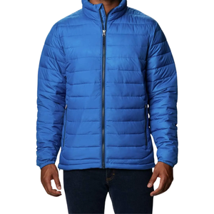 Chaqueta acolchada de MATERIAL PERSONALIZADO de alta calidad OEM chaqueta acolchada de burbujas para hombre al aire libre ligera de invierno - Product Image 1