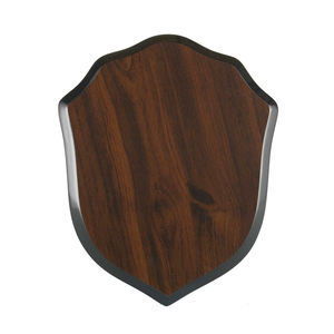 Placas de premios Diseño personalizado Escudo de medalla en blanco Madera con decoración de metal Recuerdo Europa OEM Grabado de Arte Popular - Product Image 6