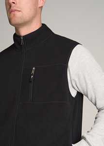 OEM Polar Fleece <b>Vest</b> For Men's <b>Outdoor</b> wear Sleeveless Warm <b>Vest</b> best material low price Men's Polar Fleece <b>Vest</b> 2026. - Product Image 4