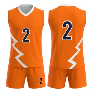 Vêtements de sport pour filles, vêtements de volley-ball, respirants, taille XXXS, maillots imprimés, ensemble de vêtements et d'accessoires - Product Image 1